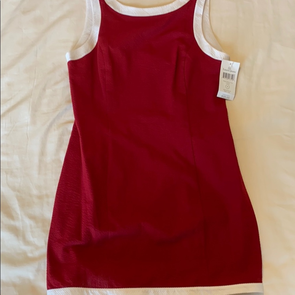 Lauren James Medium Red Dress Brand New